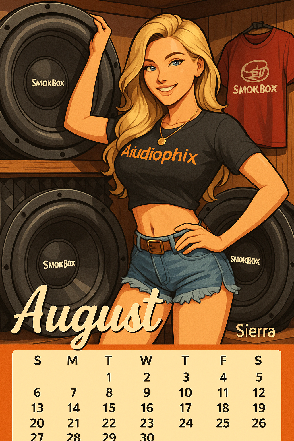 Aiudiophix Calendar Sierra