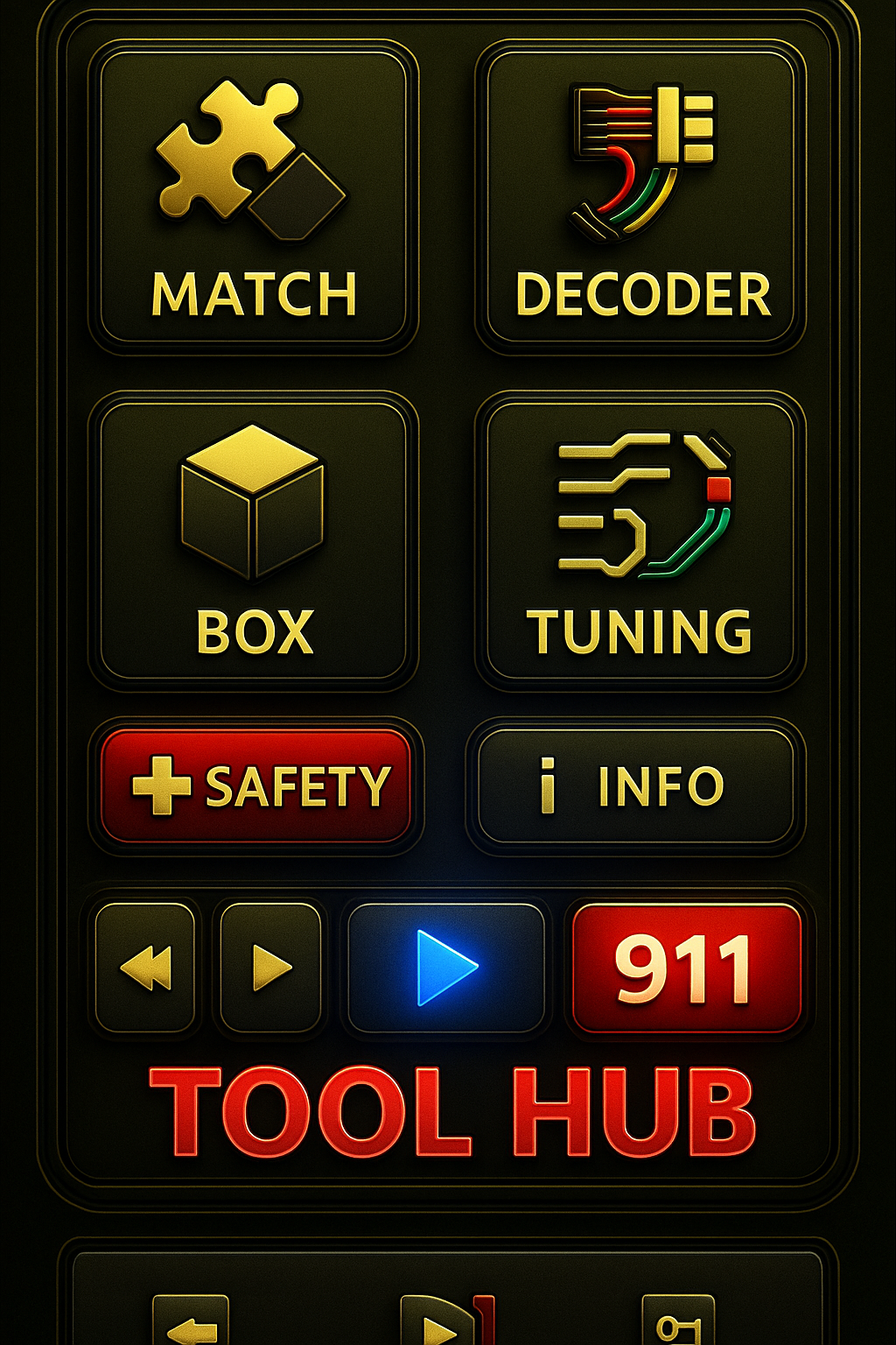 Tool Hub UI